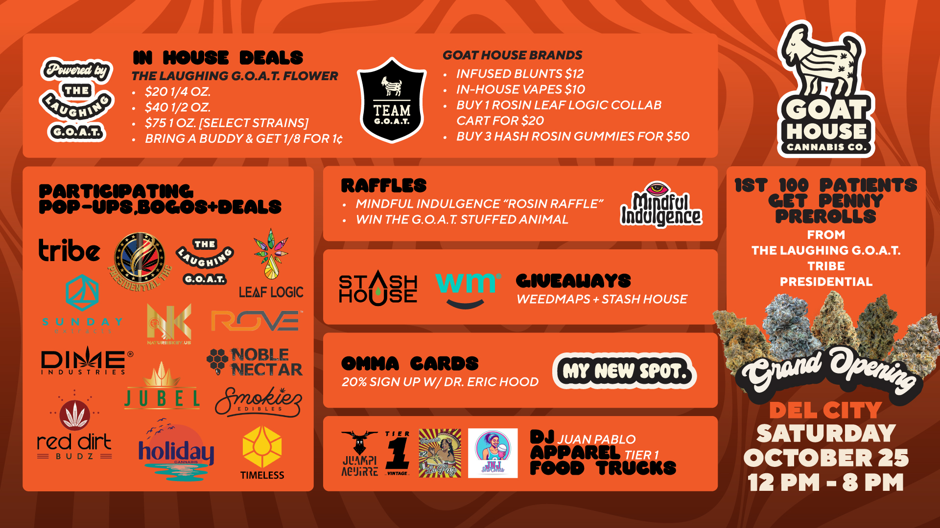 DEL CITY GRAND OPENING INFORMATION 5 Grand Opening DEAL CARD