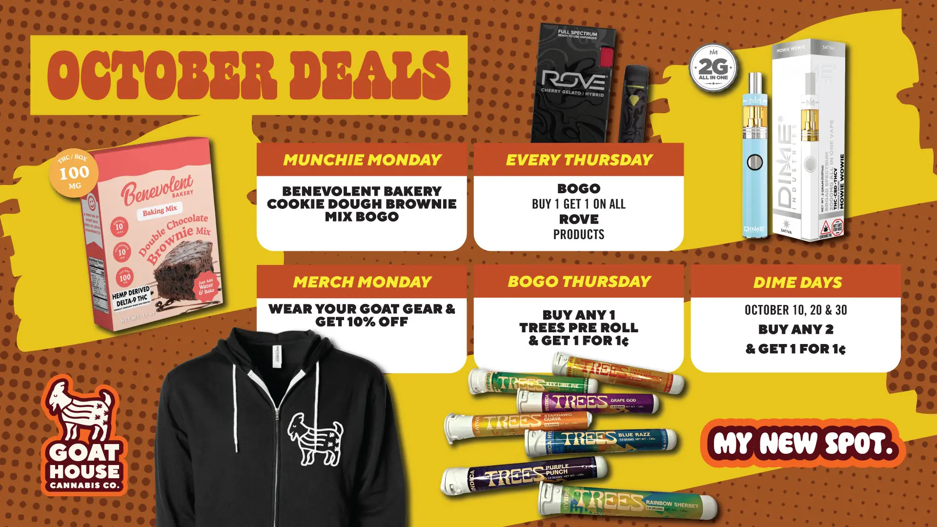 Home 11 OCTOBER DEALS ALL MONTH LONG