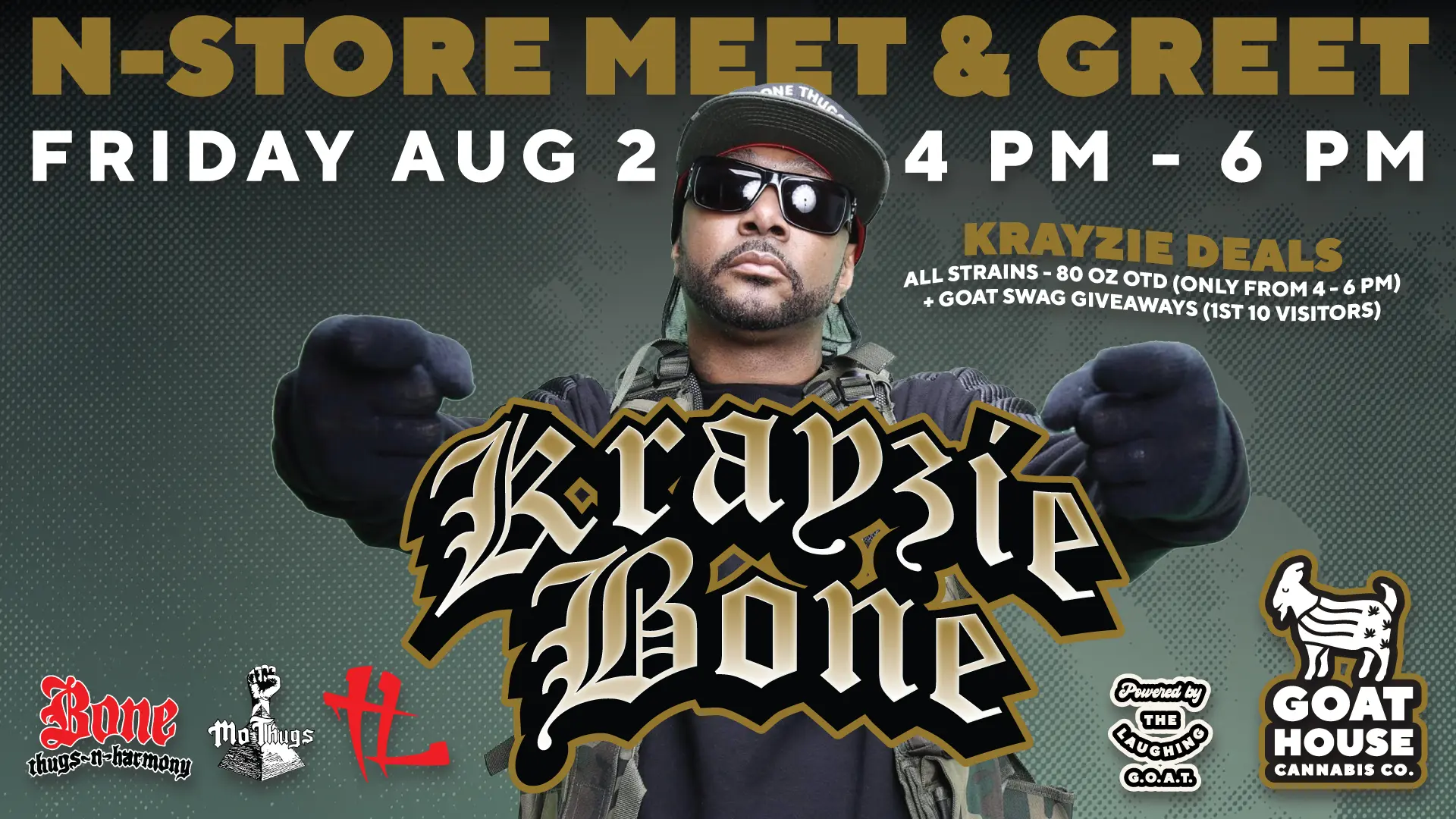 Krayzie Bone Meet & Greet!