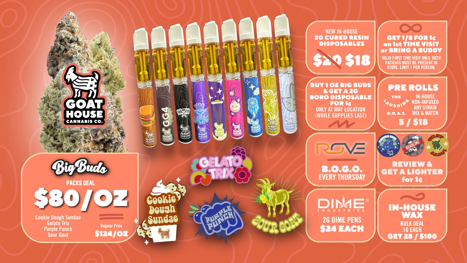 May Cannabis Deals 2026 DEALS Oklahoma City and Del City