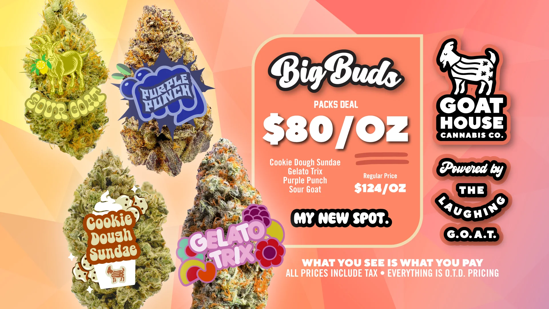 May Cannabis Deals 80 OZ PACKS Best Deals Oklahoma City