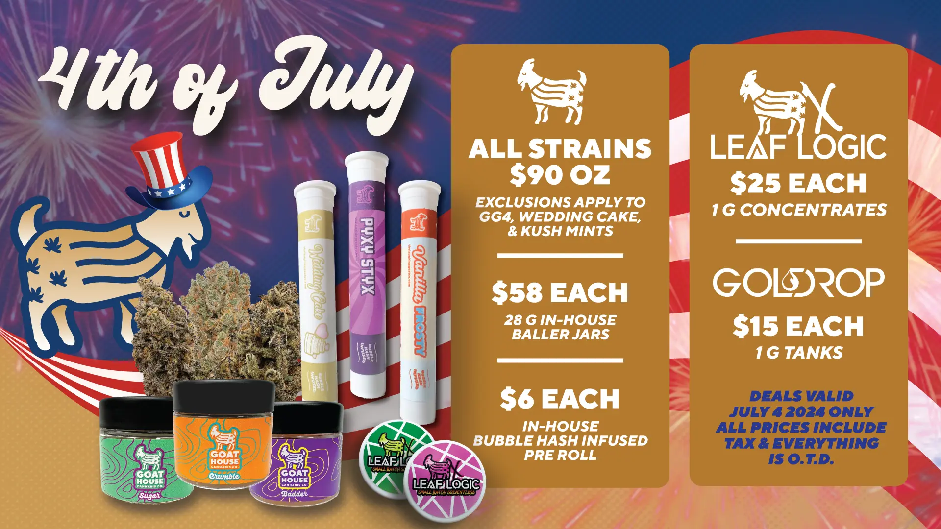 Best July 4th Cannabis Deals in Oklahoma Deals Oklahoma City marijuana Deals